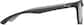 Side view of Rectangle Glasses 7815021 in Black thumbnail