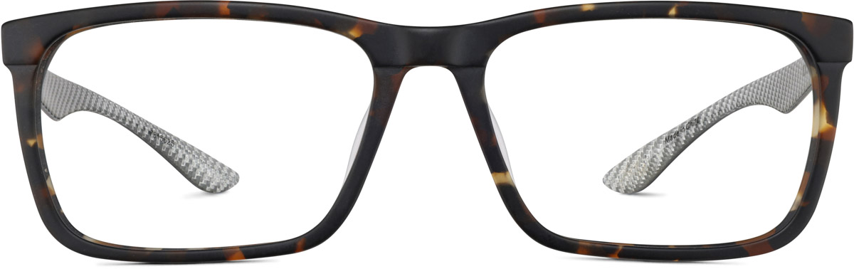 Tortoiseshell Rectangle Glasses