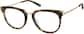 Angle view of Square Glasses 7815325 in Tortoiseshell thumbnail