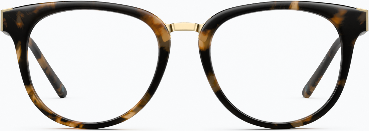 Front view of Square Glasses 7815325 in Tortoiseshell thumbnail