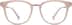 Square Glasses 7815333 in Nude Pink