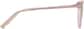 Side view of Square Glasses 7815333 in Nude Pink thumbnail