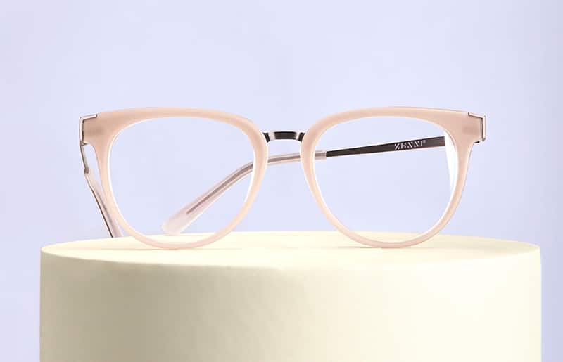 Ivory Tortoiseshell Square Glasses #7815335 | Zenni Optical