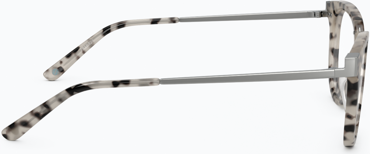 Side view of Square Glasses 7815335 in Ivory Tortoiseshell thumbnail