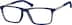 Rectangle Glasses 7815716 in Blue