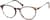 Angle view of Round Glasses 7815825 in Tortoiseshell thumbnail