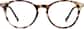 Front view of Round Glasses 7815825 in Tortoiseshell thumbnail