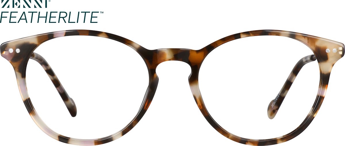 Tortoiseshell Round Glasses