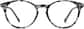 Front view of Round Glasses 7815831 in Gray Tortoiseshell thumbnail