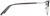 Side view of Browline Glasses 7815912 in Grey thumbnail