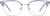 Front view of Browline Glasses 7815916 in Blue thumbnail
