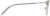 Side view of Browline Glasses 7815924 in Green thumbnail