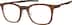 Square Glasses 7816215 in Brown