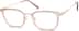 Square Glasses 7816319 in Pink