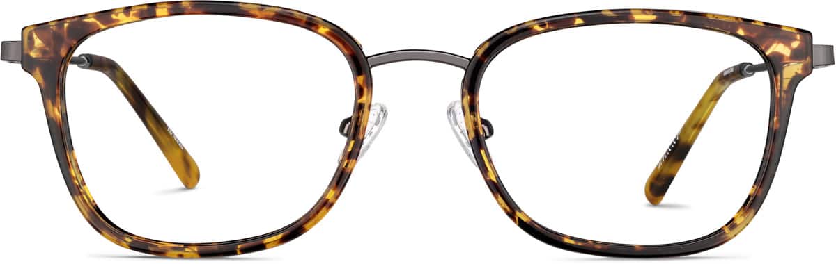 Tortoiseshell Square Glasses #7816325 | Zenni Optical