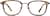 Front view of Square Glasses 7816325 in Tortoiseshell thumbnail
