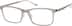 Rectangle Glasses 7816612 in Translucent Gray