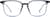 Front view of Square Glasses 7816816 in Blue thumbnail