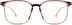 Square Glasses 7816818 in Cranberry