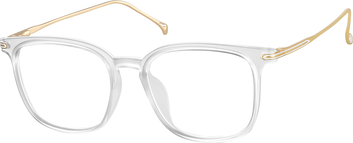 Translucent Square Glasses #7816823 Zenni Optical
