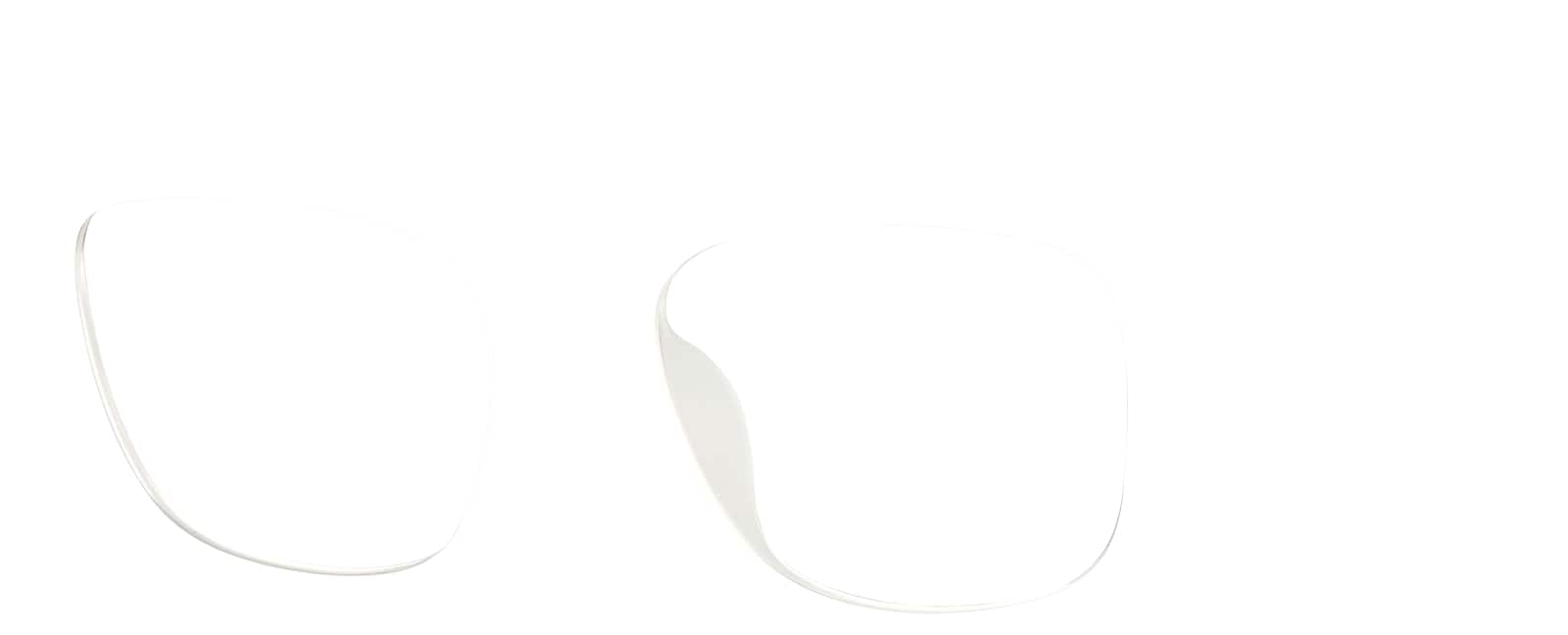 Angle view of Square Glasses 7816823 in Clear