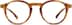 Round Glasses 7817039 in Caramel