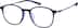 Square Glasses 7817116 in Blue