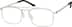 Rectangle Glasses 7817311 in Silver
