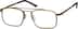 Rectangle Glasses 7817315 in Brown