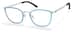 Rectangle Glasses 7817416 in Aqua Blue