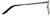 Side view of Rectangle Glasses 7817418 in Red thumbnail