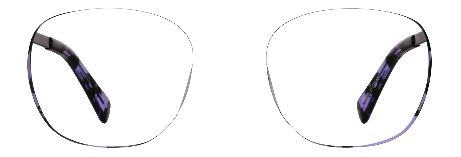 Black Square Glasses #7817621 | Zenni Optical