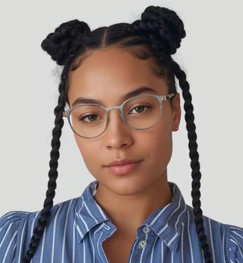 Image of Round Glasses