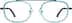Rectangle Glasses 7818116 in Teal