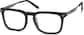 Angle view of Square Glasses 7818321 in Black thumbnail