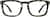 Front view of Square Glasses 7818324 in Green Tortoiseshell thumbnail