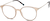 Angle view of Round Glasses 7818615 in Buff thumbnail