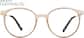 Front view of Round Glasses 7818615 in Buff thumbnail