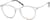 Angle view of Round Glasses 7818623 in Clear thumbnail