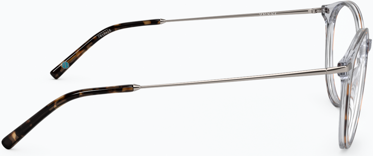 Side view of Round Glasses 7818623 in Clear thumbnail