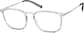 Angle view of Square Glasses 7818716 in Green Tortoiseshell thumbnail