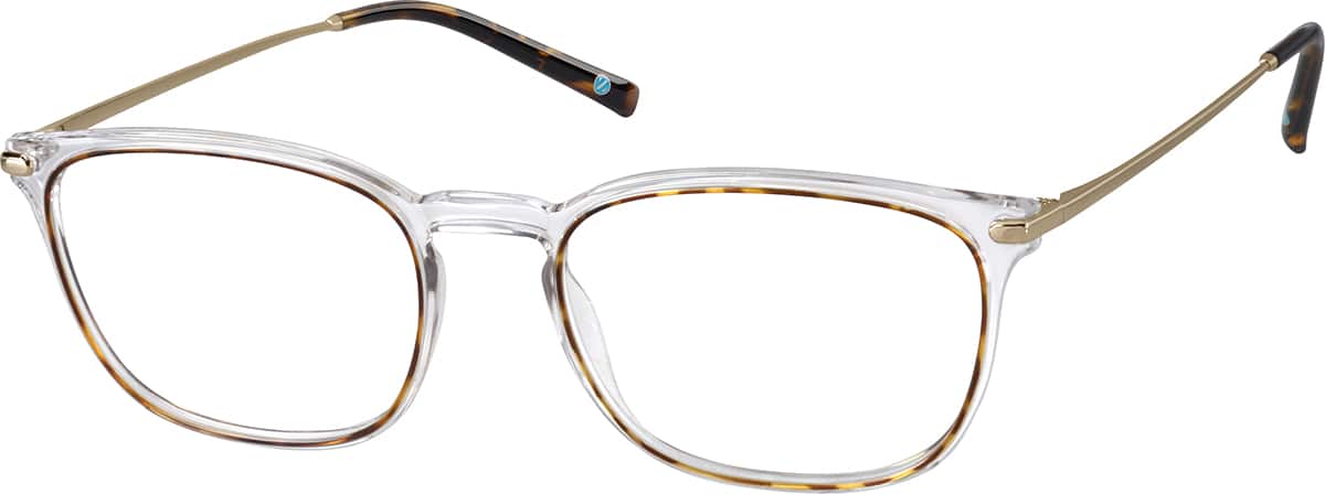 Classic Tortoiseshell Square Glasses #7818725 | Zenni Optical