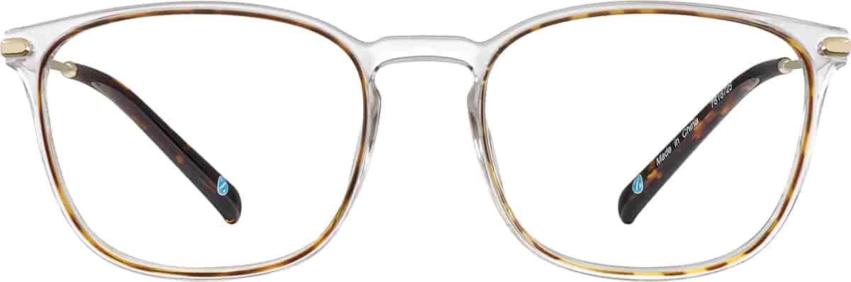 Classic Tortoiseshell Square Glasses