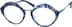 Lip-Shaped Glasses 7818916 in Lapis