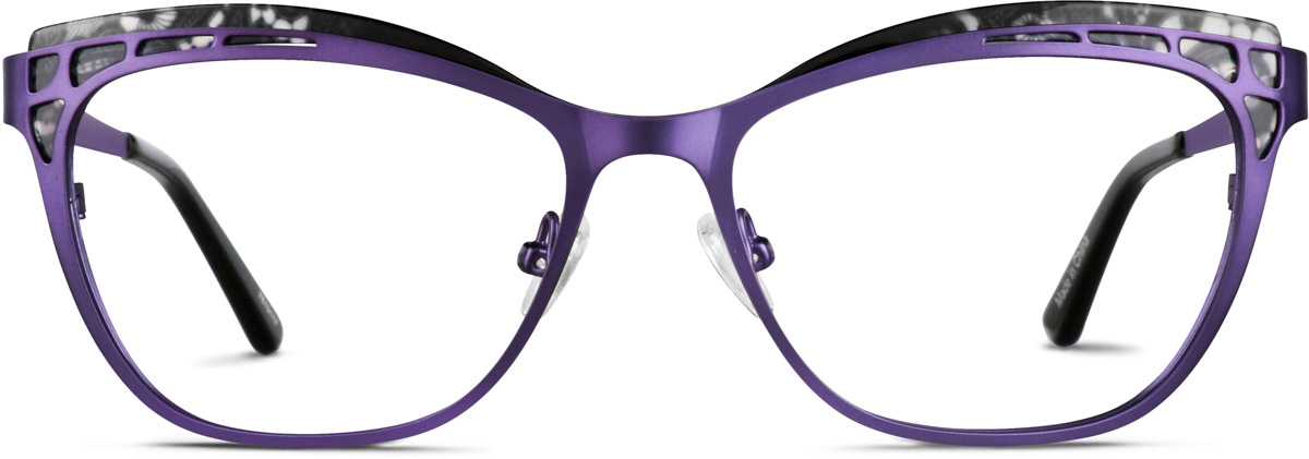 Purple Cat Eye Glasses 7819117