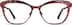 Square Glasses 7819118 in Red