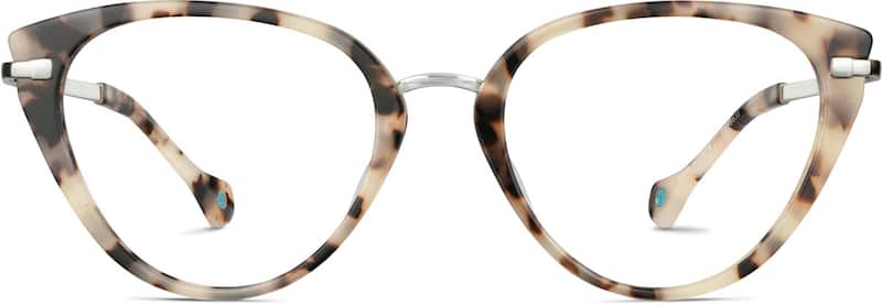 Ivory Tortoiseshell Cat-Eye Glasses