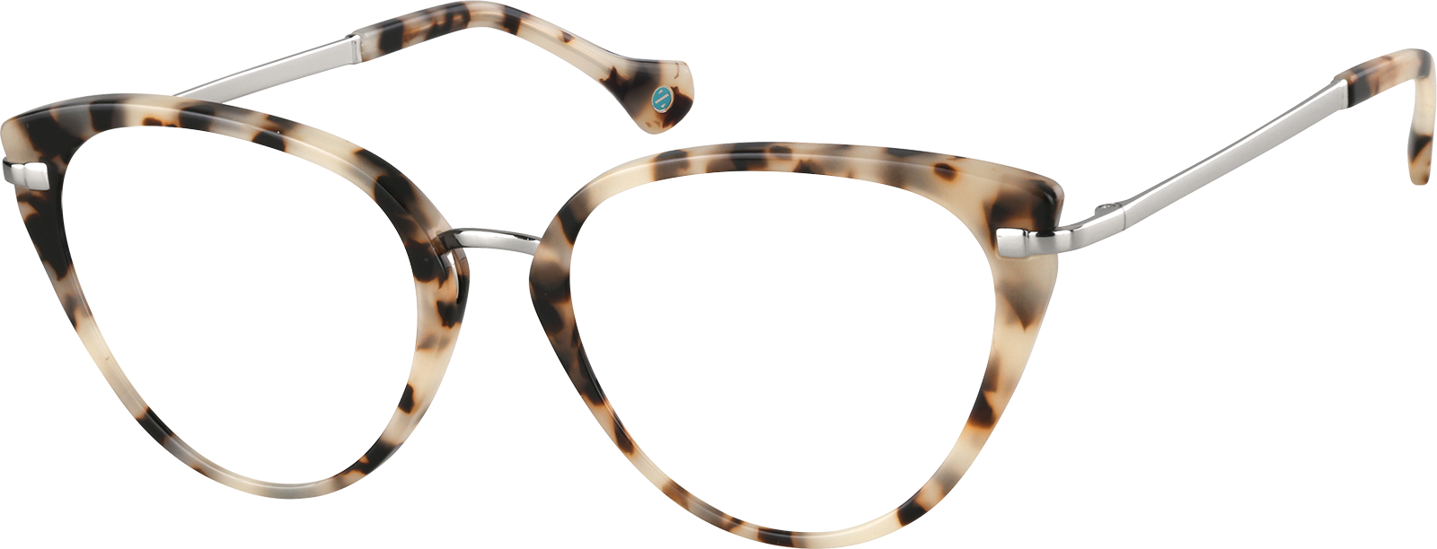 Dark Tortoiseshell Cat-Eye Glasses #7819639 | Zenni Optical