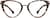 Front view of Cat-Eye Glasses 7819639 in Dark Tortoiseshell thumbnail