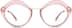 Lip-Shaped Glasses 7819819 in Pink